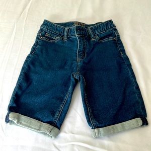 Girls denim Bermuda shorts